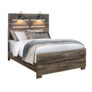 Monica - Bed With Panel Style And Slat Headboard - Furniture Home Direct