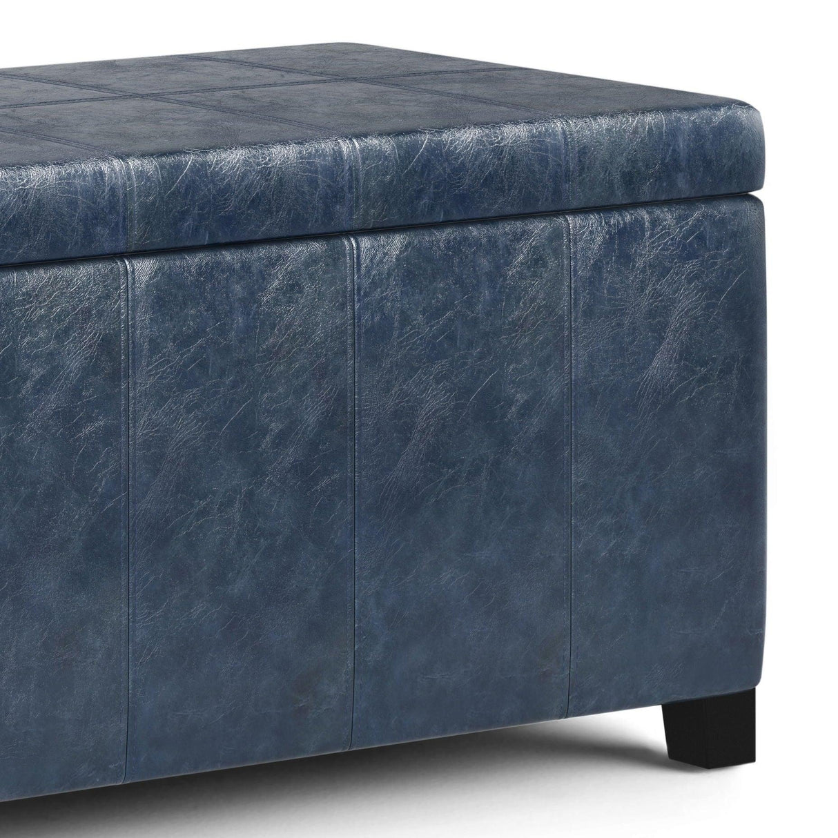Dover - Upholstered Storage Ottoman Bench - Furniture Home Direct