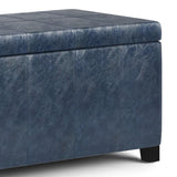 Dover - Upholstered Storage Ottoman Bench - Furniture Home Direct