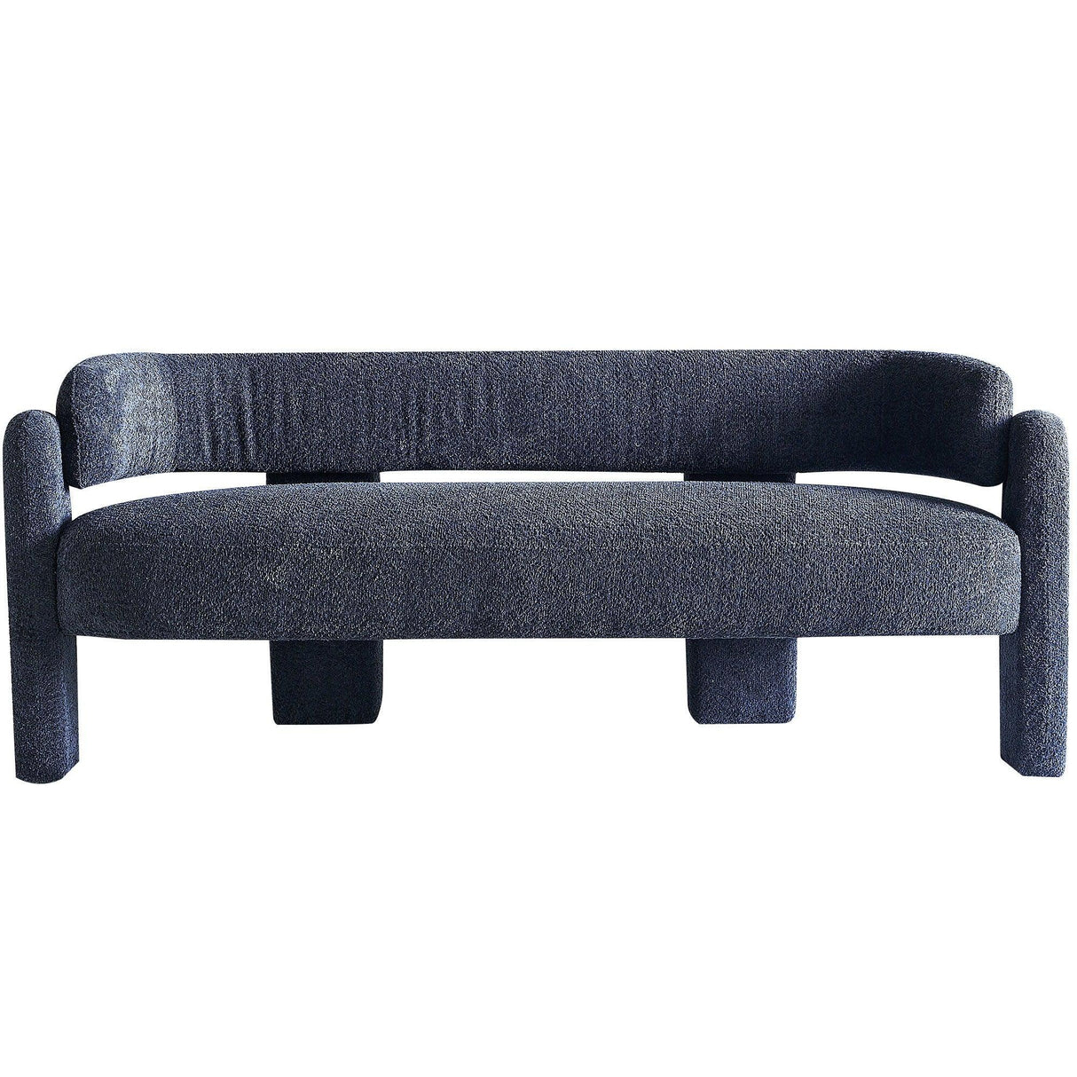 Boucle Upholstery Modern Sofa For Living Room - Furniture Home Direct