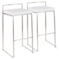 Fuji - Contemporary And Elegant Design Stackable Barstool - Furniture Home Direct