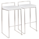 Fuji - Contemporary And Elegant Design Stackable Barstool - Furniture Home Direct