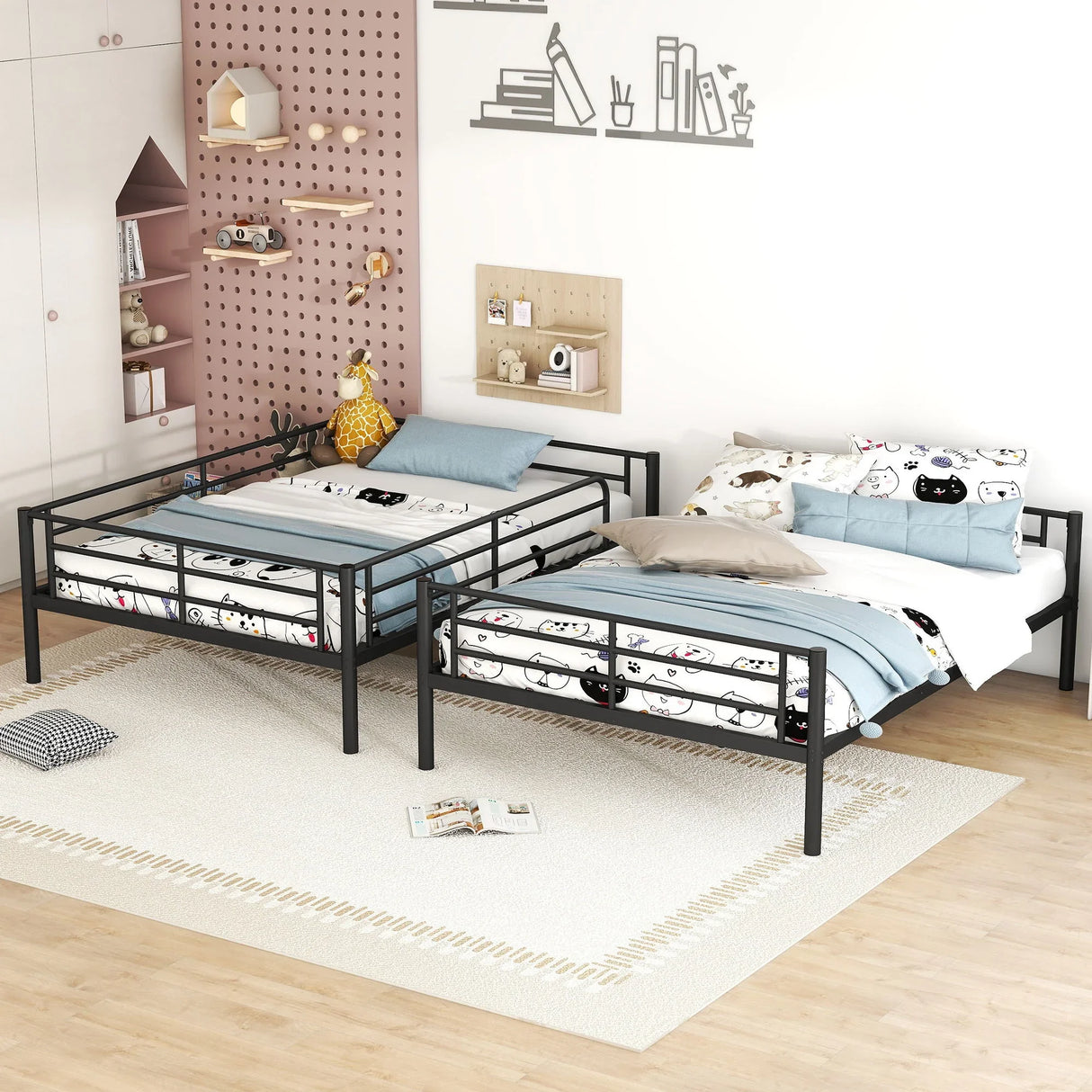 Steel Construction Bunk Bed - Furniture Home Direct