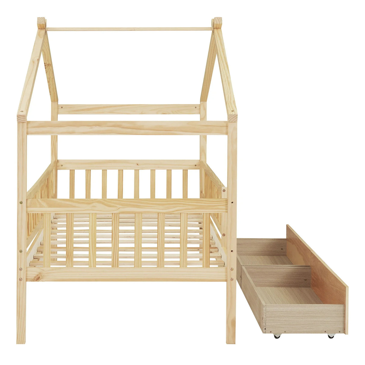 House Bed With 2 Drawers - Furniture Home Direct