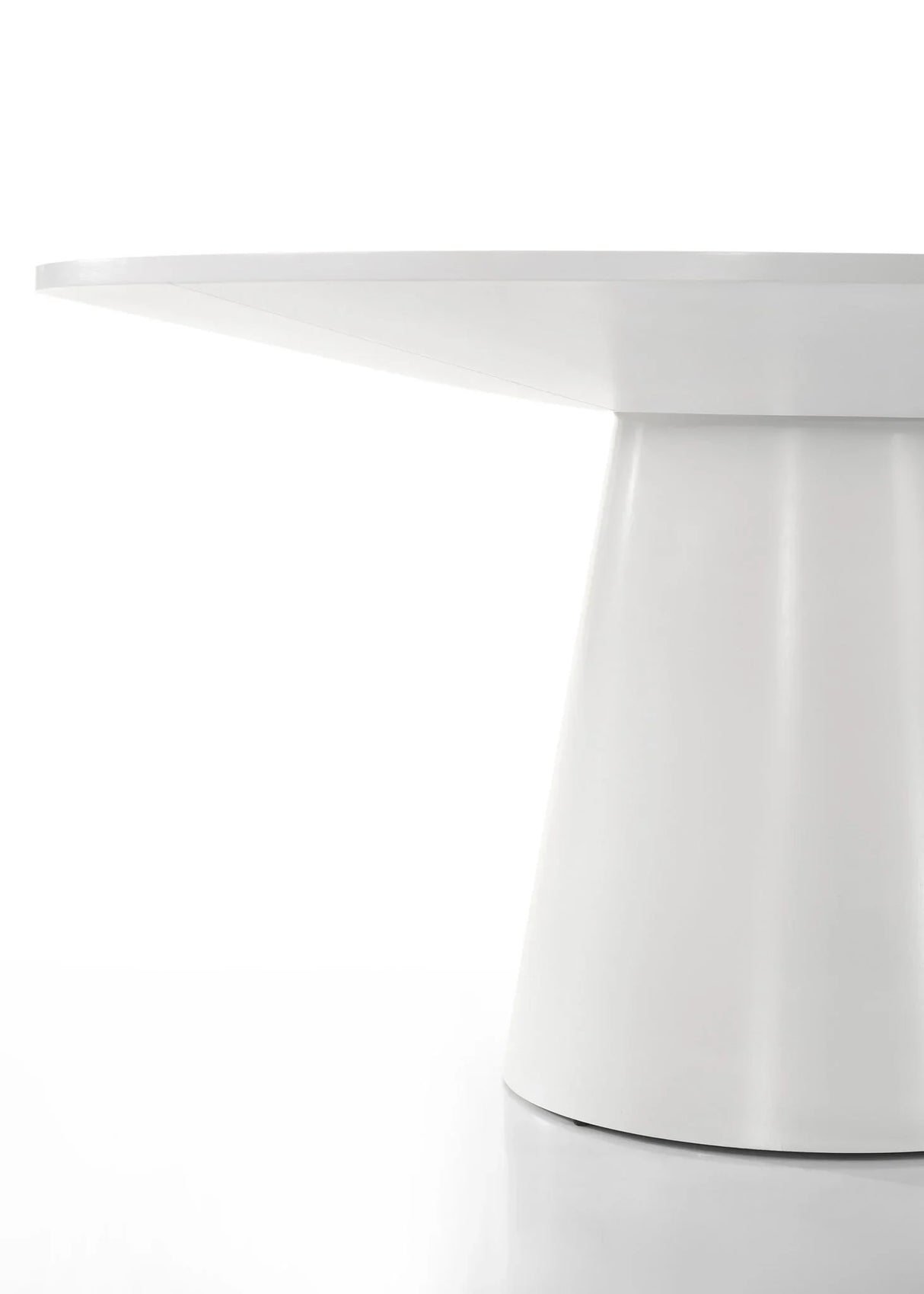 Jasper - Wide Contemporary Round Dining Table - Furniture Home Direct