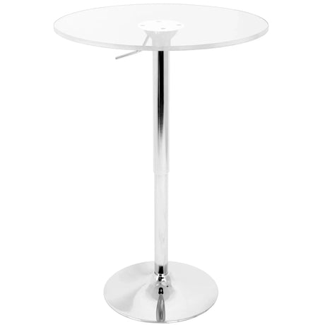 Adjustable Contemporary Bar Table - Furniture Home Direct