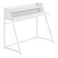 Computer Desk For Home Office, Laptop, Storage Shelves, Marble Look Contemporary & Modern - Furniture Home Direct