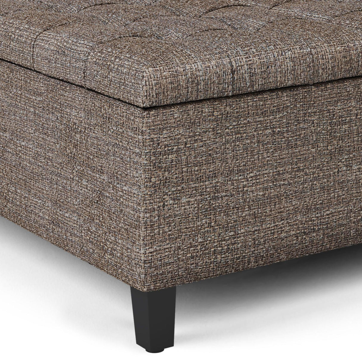 Harrison - Upholstered Coffee Table Storage Ottoman - Furniture Home Direct