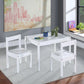 Della - 3-Piece Solid Wood Kids Table & Two Chair Set - Furniture Home Direct