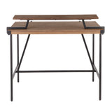 Gia - Industrial Counter Table - Furniture Home Direct