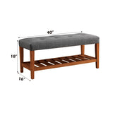 Charla - Upholstered Bench - Furniture Home Direct