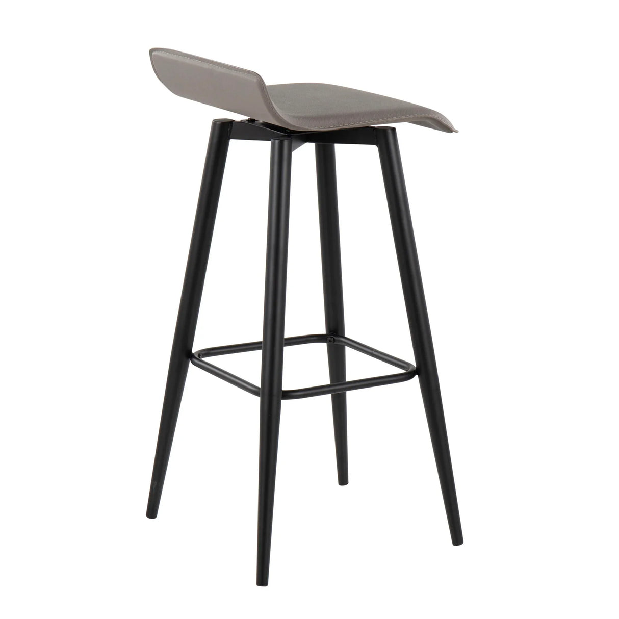 Ale - Contemporary Fixed Height Bar Stool (Set of 2) - Furniture Home Direct