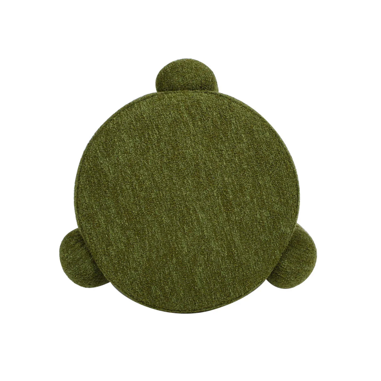 Hugo - Round Fully Upholstered Ottoman - Furniture Home Direct