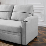 Broaching Pull-Out Storage Sofa - Furniture Home Direct