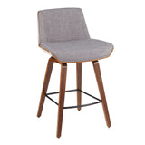 Corazza - Mid Century Modern Counter Stool - Furniture Home Direct