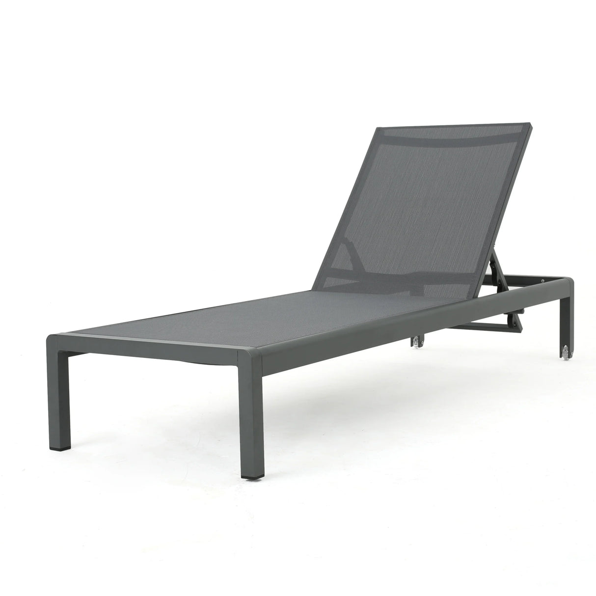 Chaise Lounge Set Of 2 - Gray - Furniture Home Direct