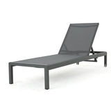 Chaise Lounge Set Of 2 - Gray - Furniture Home Direct