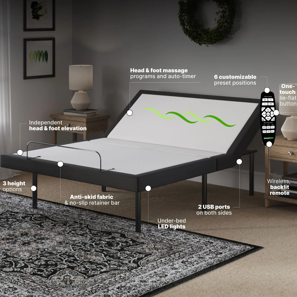 Adjustable Base Comfort - Furniture Home Direct