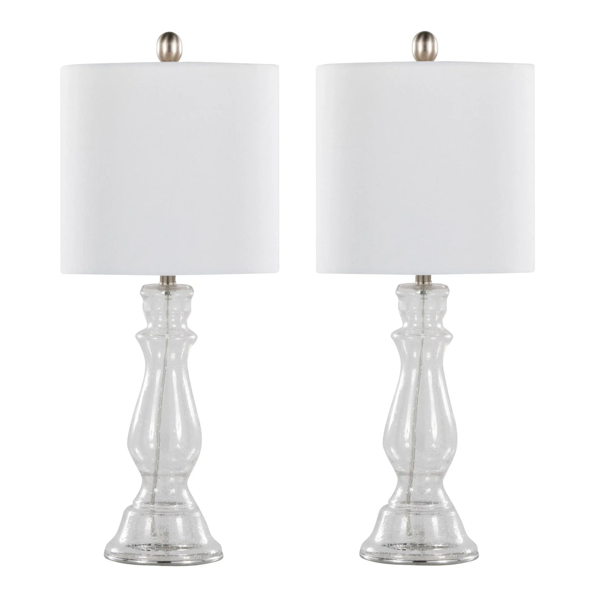 Bishop - Contemporary Angel Table Lamp (Set of 2) - Furniture Home Direct