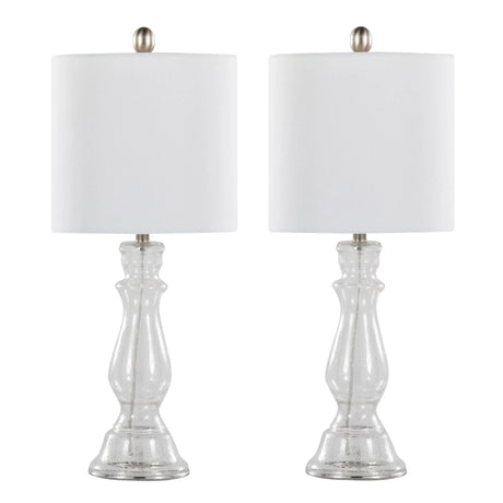 Bishop - Contemporary Angel Table Lamp (Set of 2) - Furniture Home Direct
