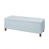 Shandra - Tufted Top Soft Close Storage Bench - Furniture Home Direct
