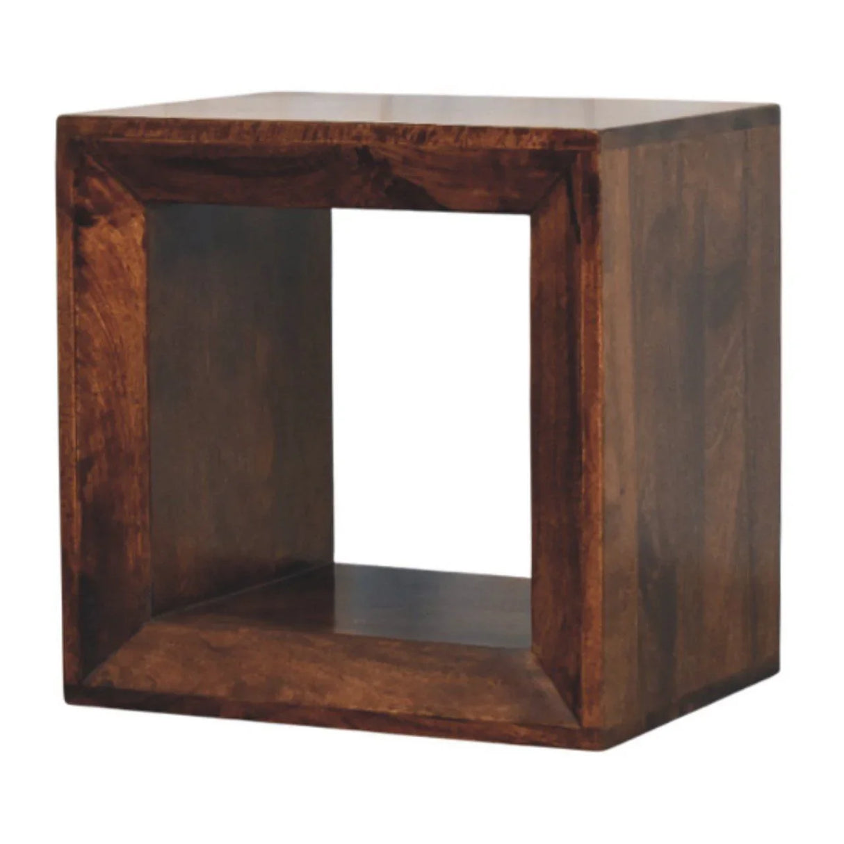 Solis - Open Side Table - Brown - Furniture Home Direct