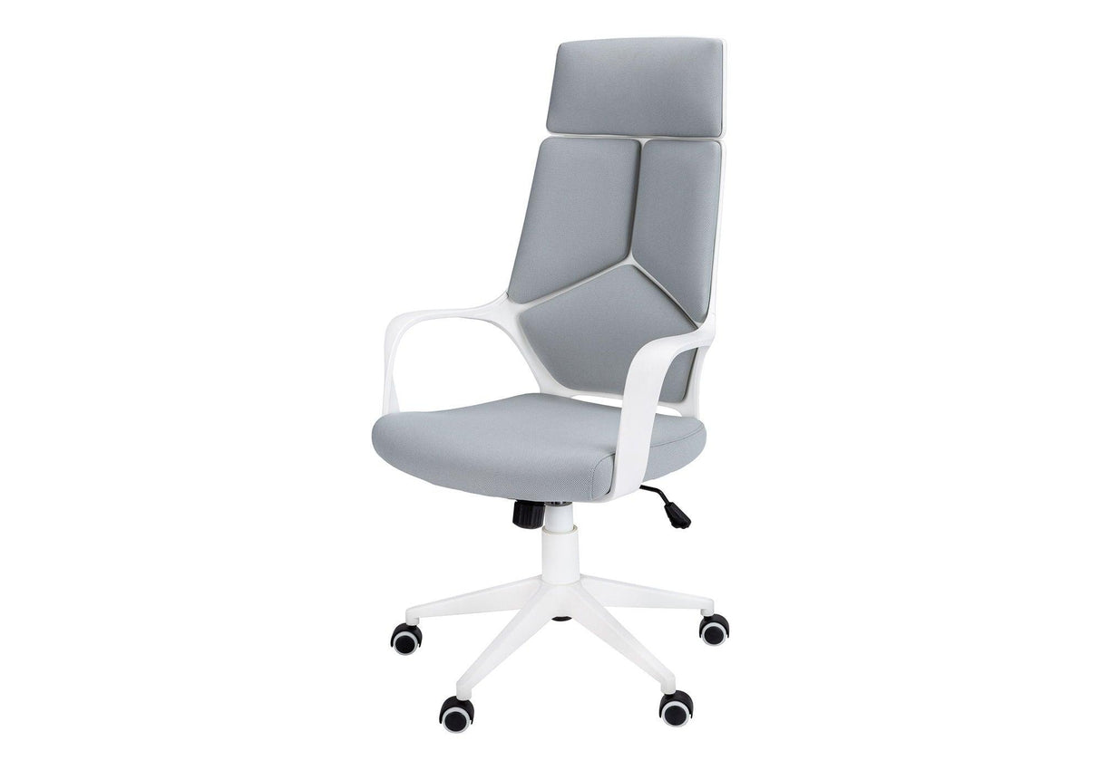 Office Swivel Chair, Adjustable Height, Ergonomic, Armrests, Contemporary & Modern - Furniture Home Direct