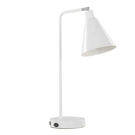 Pix - Contemporary Task Lamp Built In USB Port - Furniture Home Direct