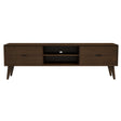 Adrian - TV Stand - Walnut Brown - Furniture Home Direct