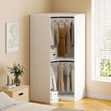 Polygon - Corner Wardrobe - Furniture Home Direct