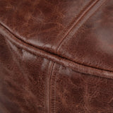 Connor - Handcrafted Round Pouf - Furniture Home Direct