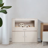 Guinea Pig Cages, Hamster Cage Wood With Independent Storage Cabinet, House For Rat Chinchilla With Guinea Pig Hutch And Bridge, Openable Top With Acrylic Sheets - Furniture Home Direct