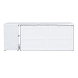Modern Cabinet Bed With Desk and Storage - Queen Size - Furniture Home Direct