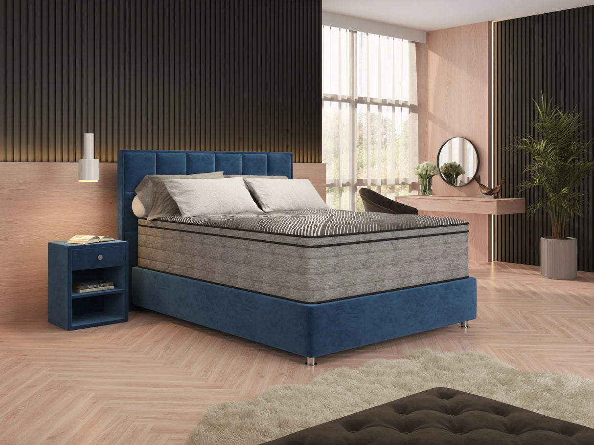 Pure Ice - 15" Eurotop Ultra Plush Mattress - Furniture Home Direct