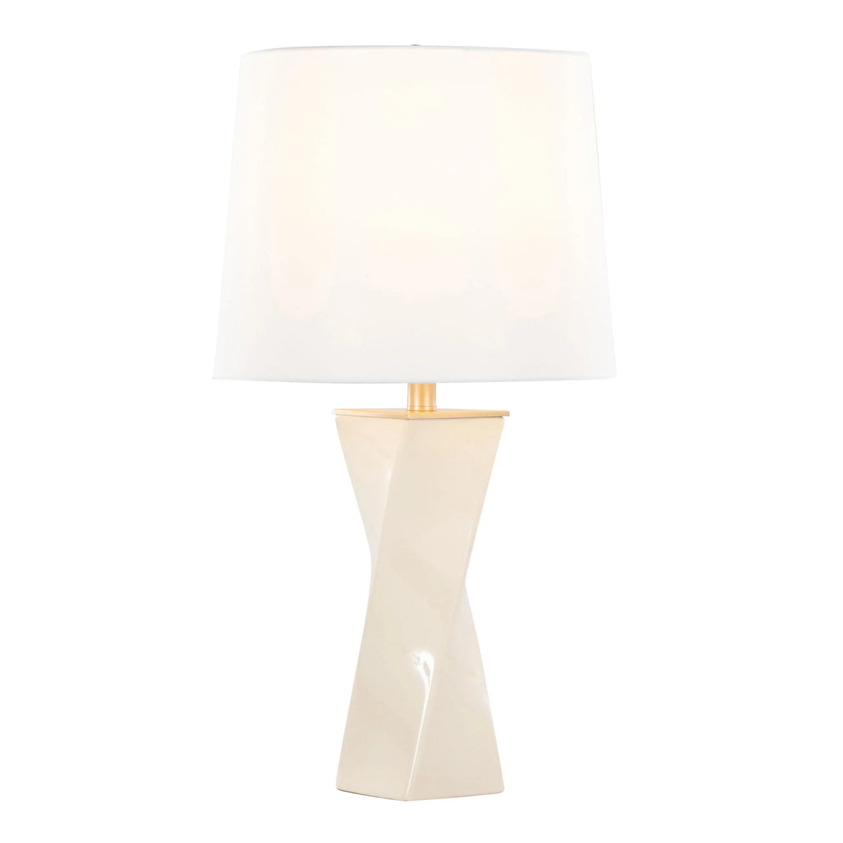 Curvo - Square Contemporary Table Lamp - Furniture Home Direct