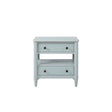 Open Nightstand With 2 Drawers - Furniture Home Direct