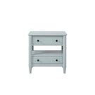 Open Nightstand With 2 Drawers - Furniture Home Direct