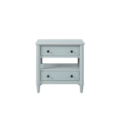 Open Nightstand With 2 Drawers - Furniture Home Direct