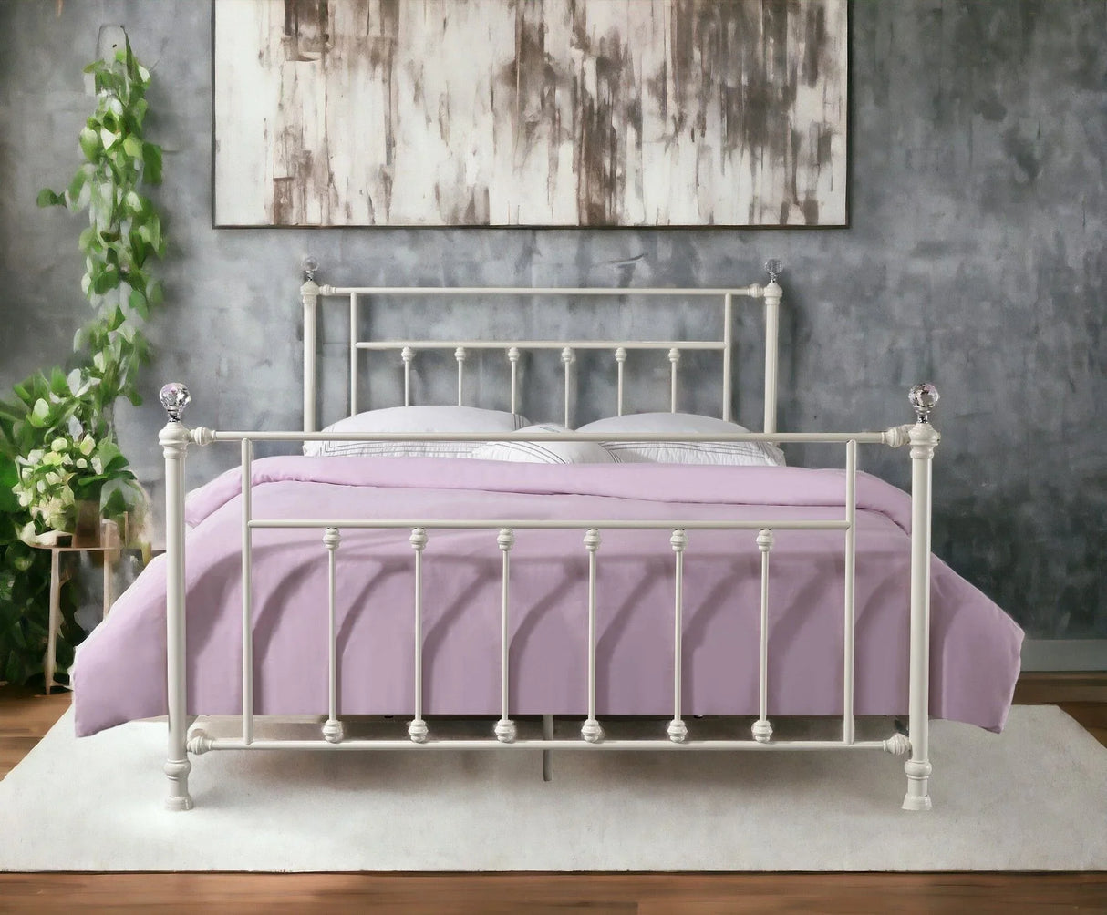Comet - Bed, Elegant Spindle Design - Furniture Home Direct
