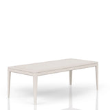 Expandable Dining Table - Vanilla White - Furniture Home Direct