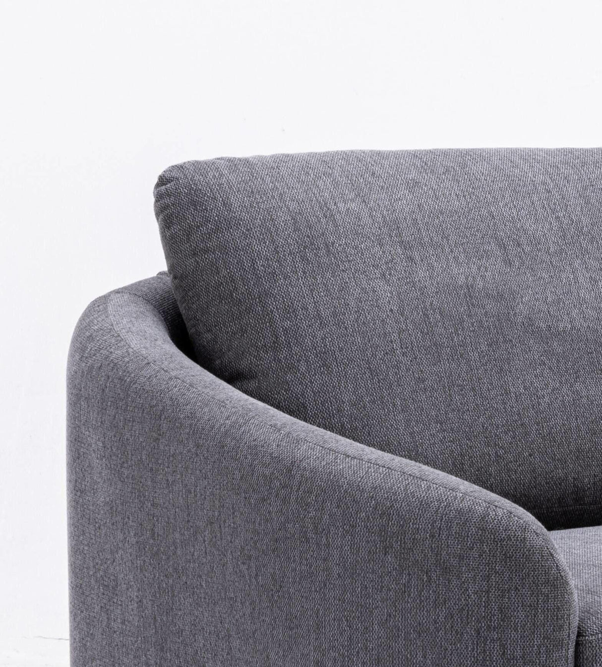 Yuina - Linen Sofa - Gray - Furniture Home Direct