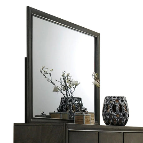 Carine - Mirror - Gray - Furniture Home Direct