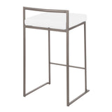 Fuji - Industrial Stackable Counter Stool Elegant Design - Furniture Home Direct
