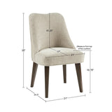 Holls - Dining Chair (Set of 2) - Beige - Furniture Home Direct