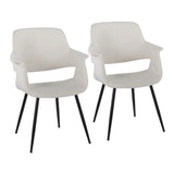 Vintage Flair - Glam, Art Deco Chair (Set of 2) - Furniture Home Direct