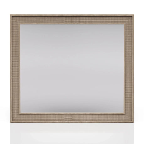 Cane - Mirror - Sand - Furniture Home Direct