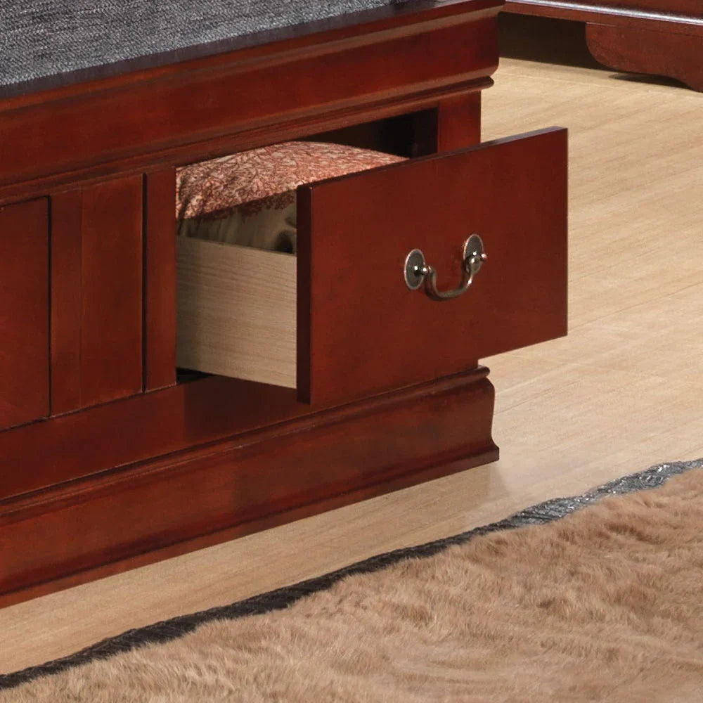 Louis Phillipe - Bookcase Storage Bed - Furniture Home Direct