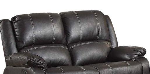 Zuriel - Synthetic Leather Recliner Loveseat - Furniture Home Direct