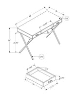 Computer Desk, Home Office, Laptop, Left / Right Set-Up, Storage Drawers, Work, Contemporary, Modern - Furniture Home Direct