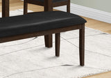 Bench, Rectangular, Hallway, Upholstered, Transitional - Furniture Home Direct